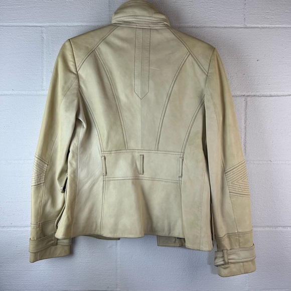 🔥 Karen Millen Cream Moto Jacket 🔥 - Picture 6 of 7